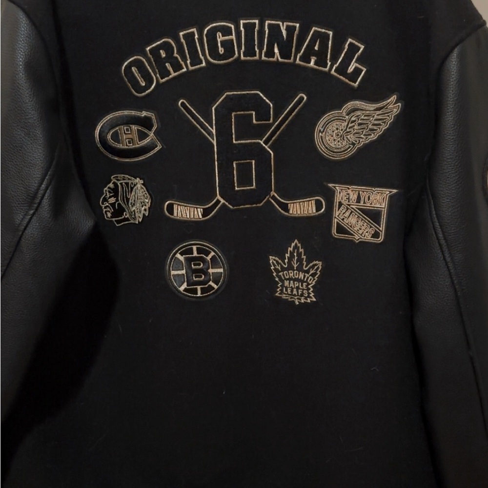 Original 6 Black Varsity Jacket